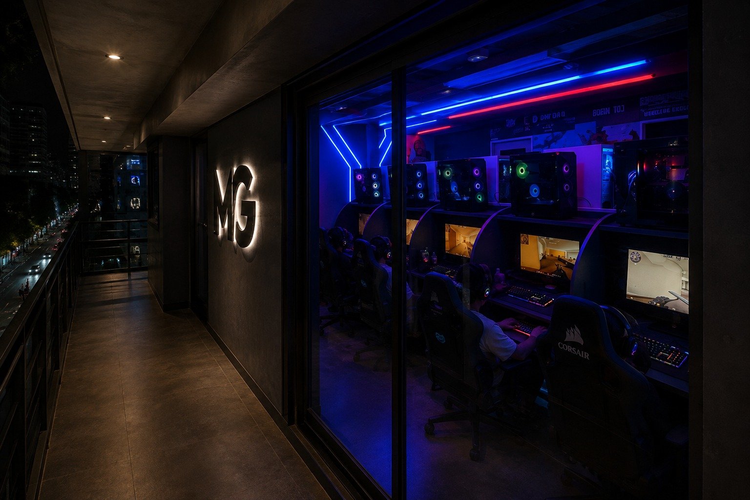 Maison Rue salon concept branding