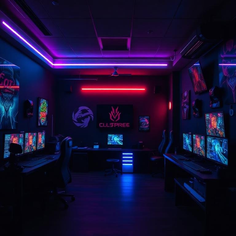 Gaming Cafés digital work by TBC Digital Collective